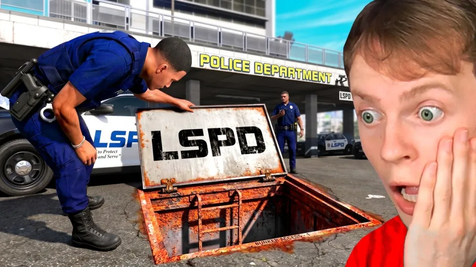 I Found the POLICE BUNKER in GTA 5! (Secret)